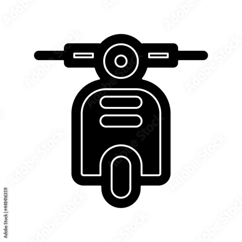 Vespa scooter icon