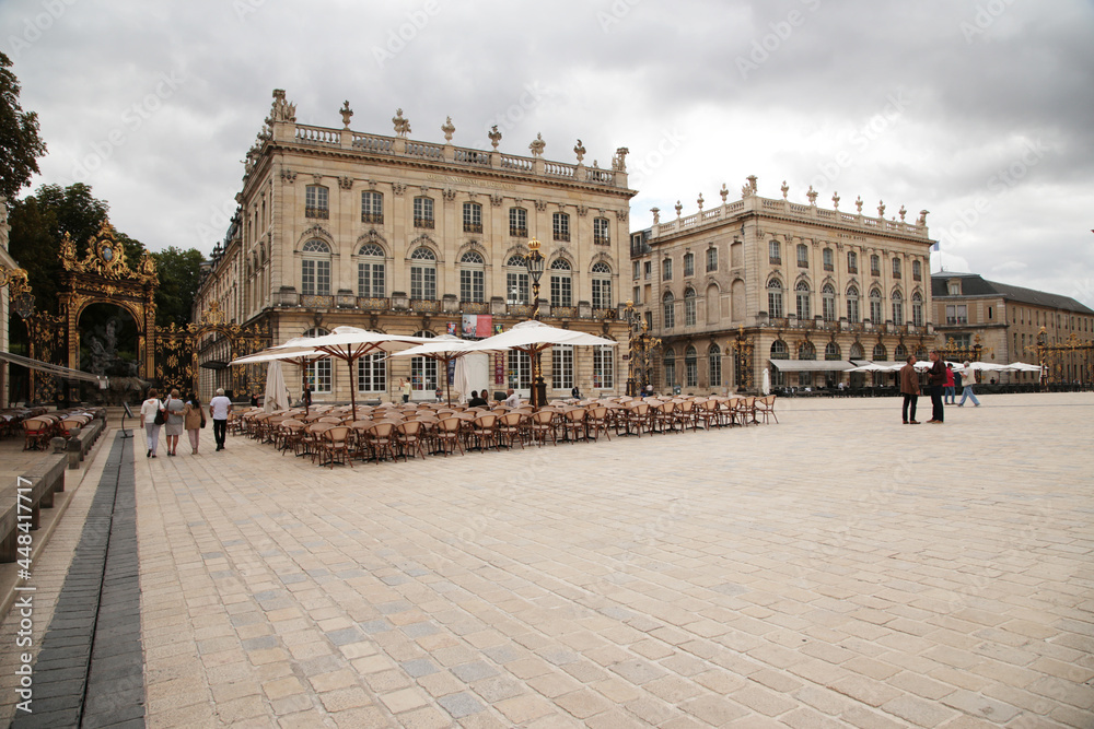 Nancy, France. View of Place Stanislas, UNESCO list