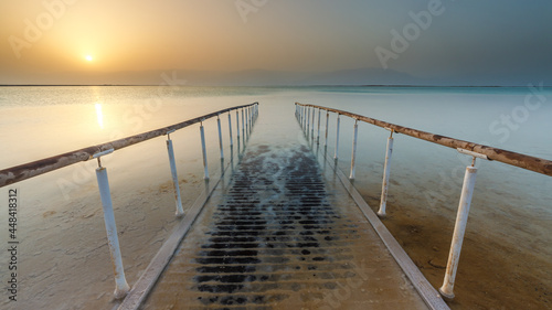 Beautiful view of the Dead Sea . © masar1920