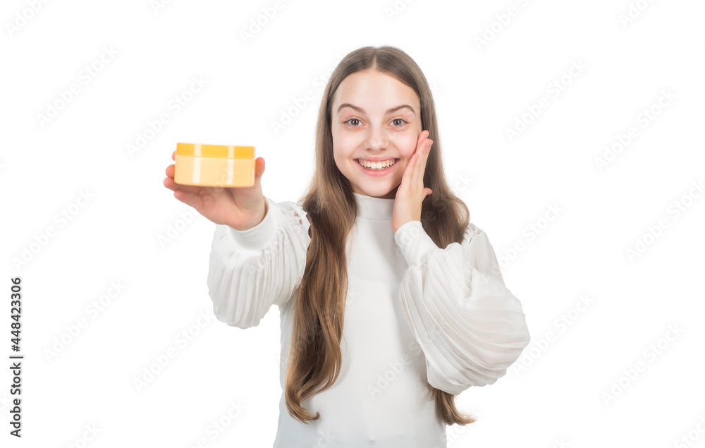 child with skin cream. daily habits and personal care. skincare beauty. beauty cosmetic. child with skin cream. daily habits and personal care. skincare beauty. beauty cosmetic.