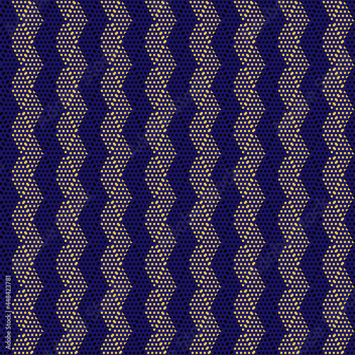 Abstract dots pattern on blue background, Abstract vector wallpaper, Seamless pattern background.