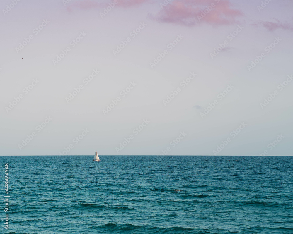 Obraz premium Soledad y el mar