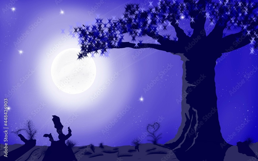 Naklejka premium halloween party background