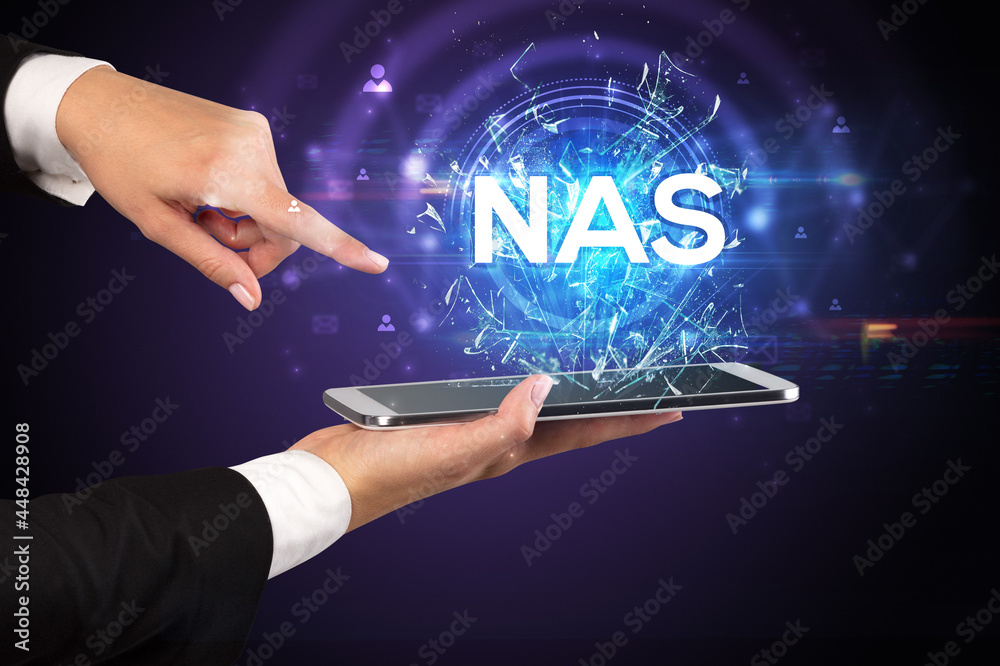 Close-up of a touchscreen with abbreviation. Close-up of a touchscreen with abbreviation.