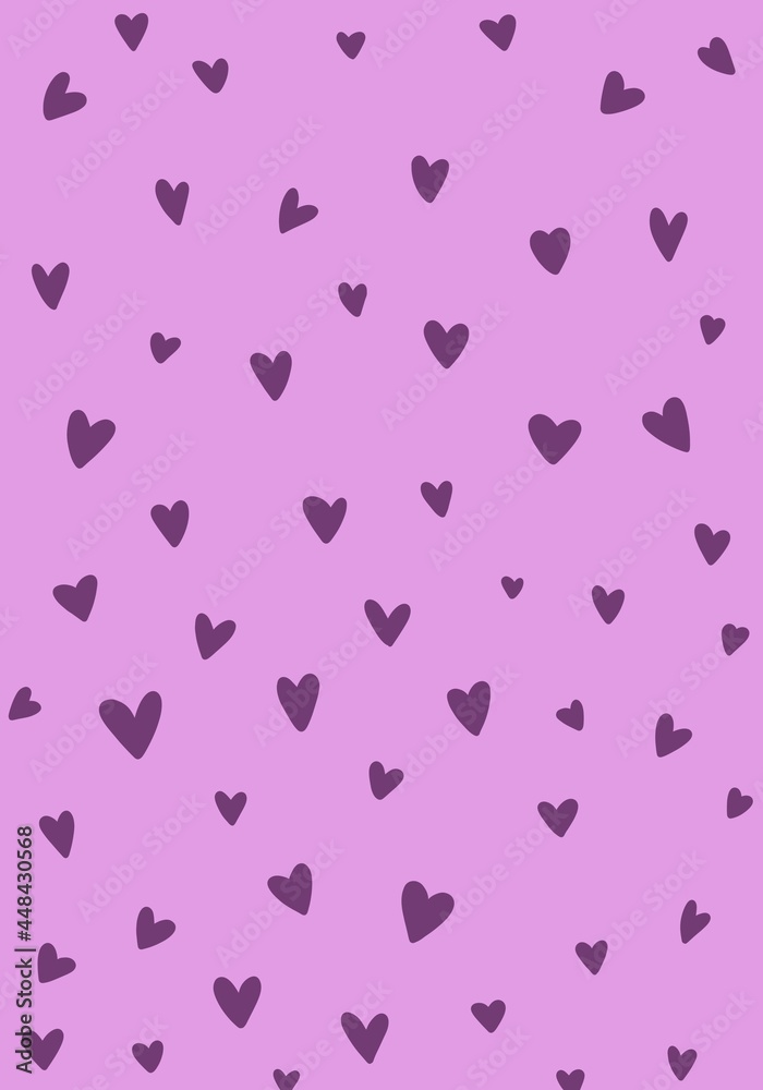 Background love heart cute purple greeting card poster web Background love heart cute purple greeting card poster web