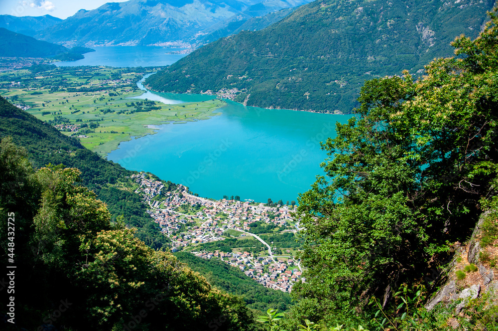 Lago di Mezzola e Lago di Lecco