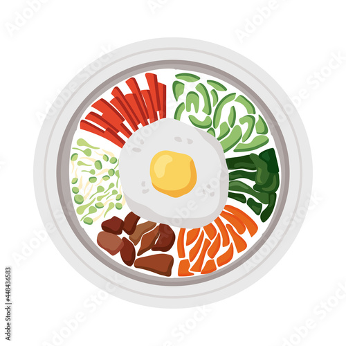 bibimbap korean food