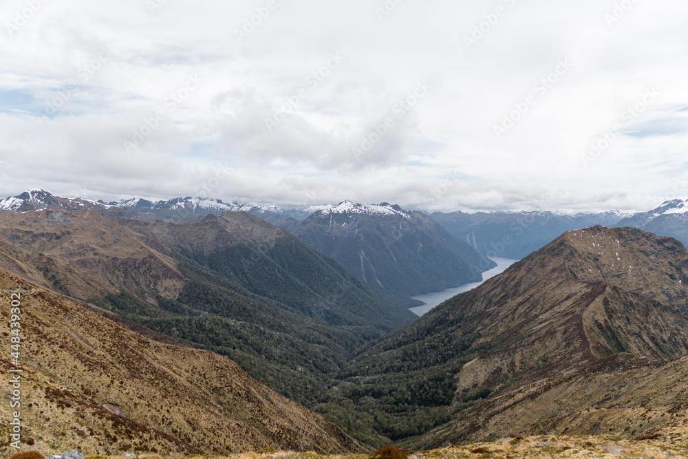 View on Kepler track in New Zealand