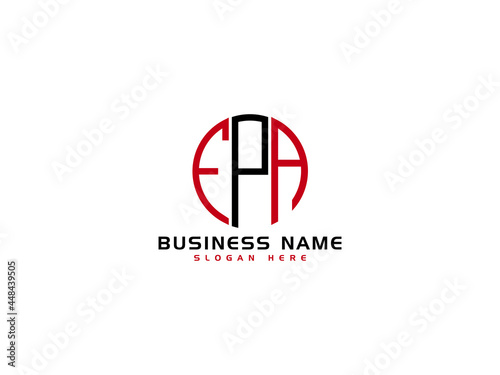 Creative EPA Logo Letter Vector Image Design For Business
