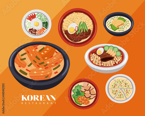 seven korean food icons