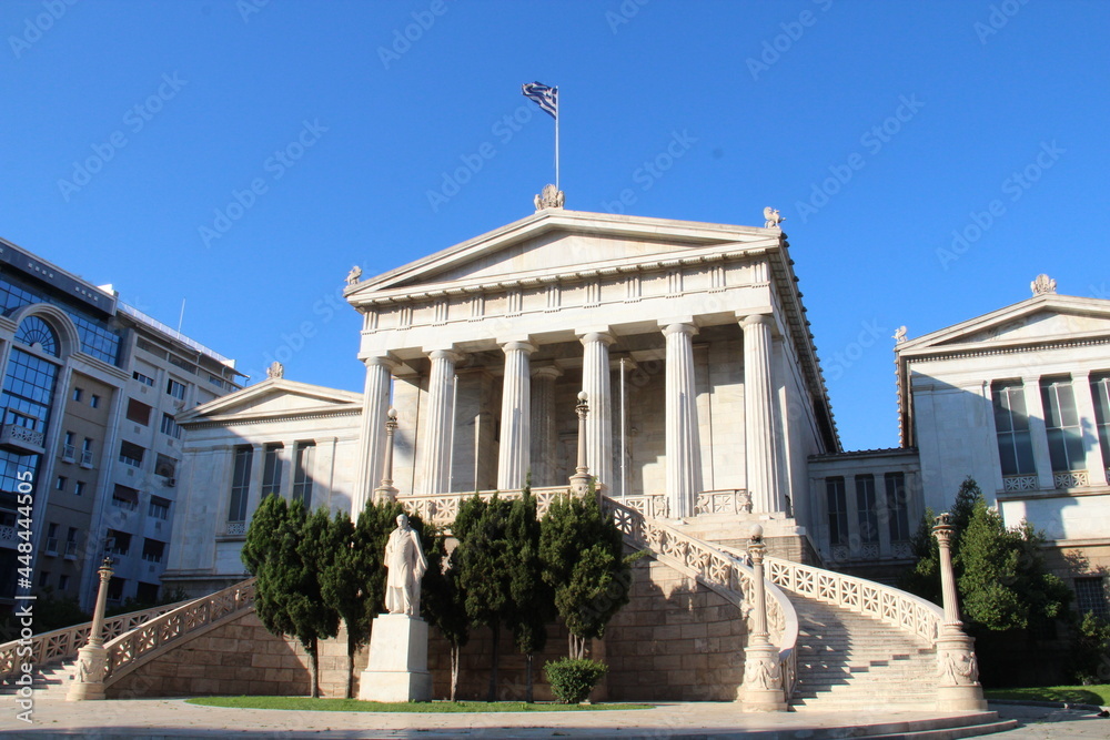 Obraz premium The Parliament in Athens, Greece