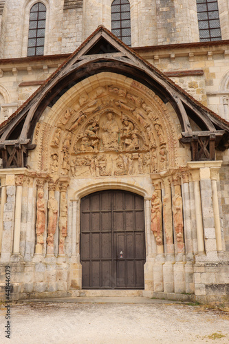 Centre - Loiret - Saint-Benoit sur Loire - Abbaye de Fleury -  Portail Nord © Marytog