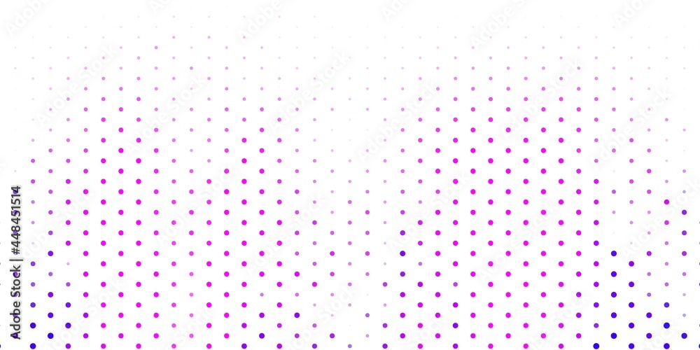 Light purple, pink vector backdrop with dots. Light purple, pink vector backdrop with dots.