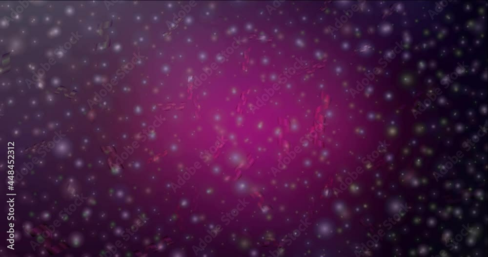 4K looping dark pink animated video in celebration style. Holographic abstract video with snow and stars. Slideshow for mobile apps. 4096 x 2160, 30 fps. 4K looping dark pink animated video in celebration style. Holographic abstract video with snow and stars. Slideshow for mobile apps. 4096 x 2160, 30 fps.