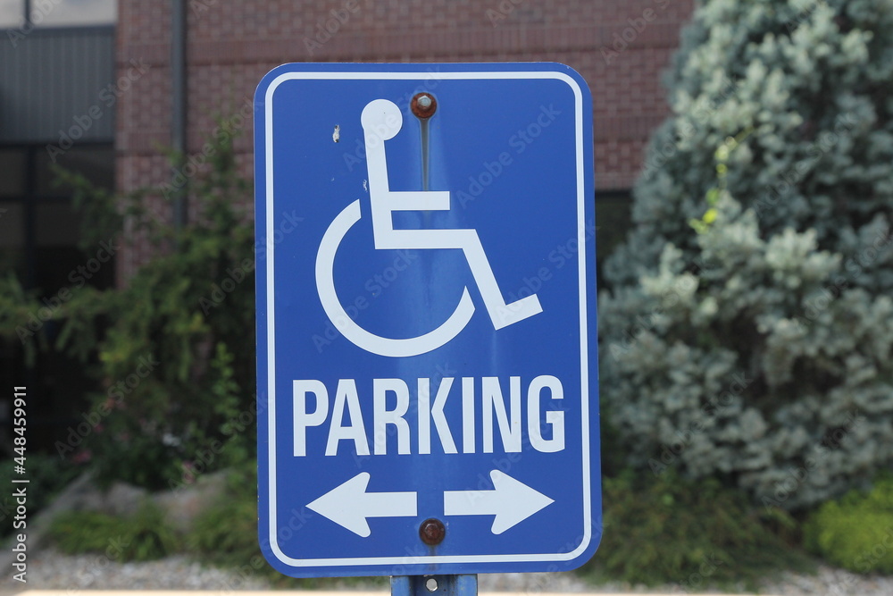 disability parking sign disability parking sign