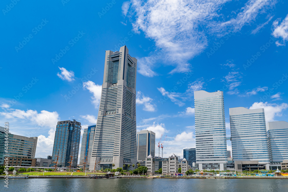 横浜みなとみらいの風景