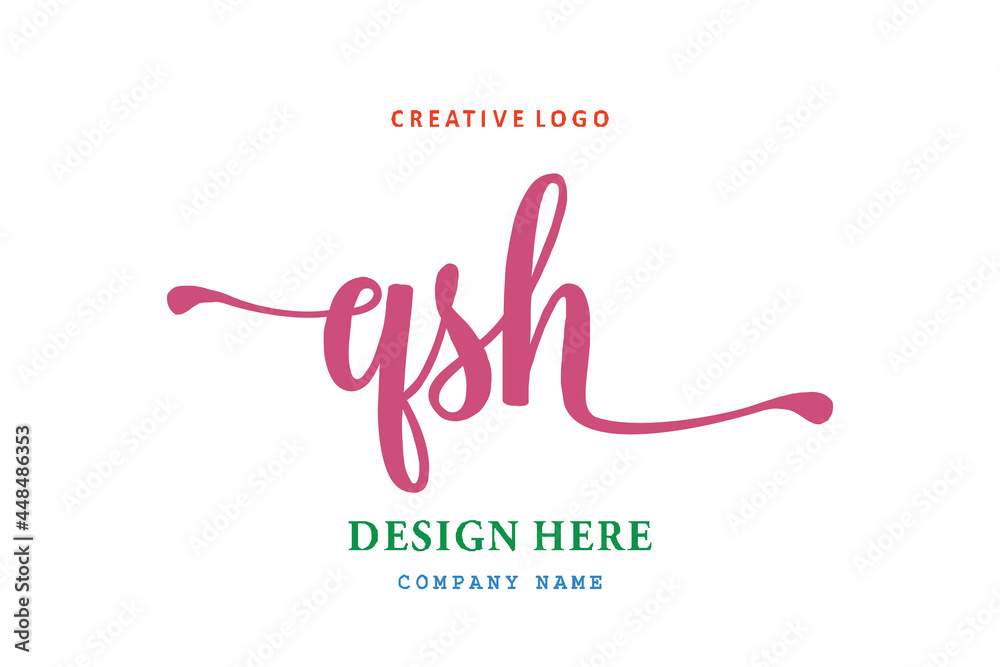 QSH lettering logo is simple, easy to understand and authoritative QSH lettering logo is simple, easy to understand and authoritative