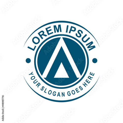 camping logo , adventure logo vector