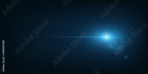 Vector abstract technology hi-tech background with concept speed movement motion blue moving fast flart light.