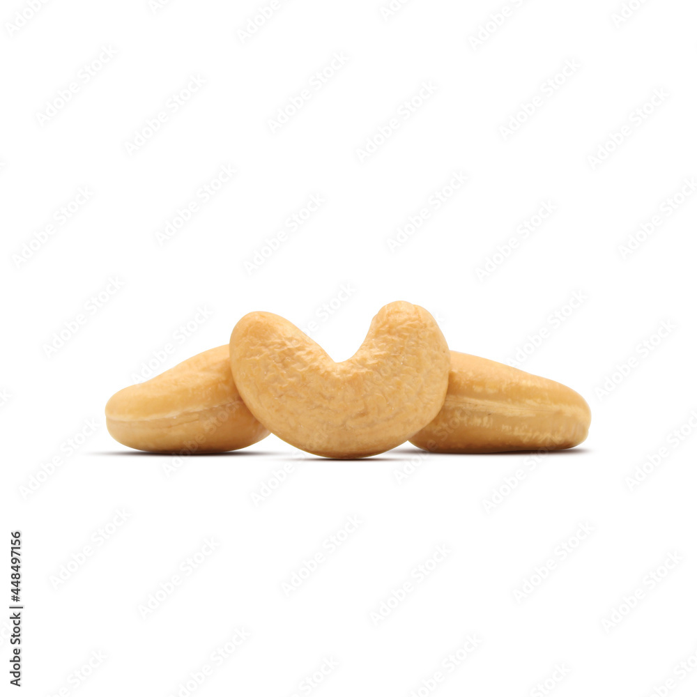cashew isolated on white cashew isolated on white