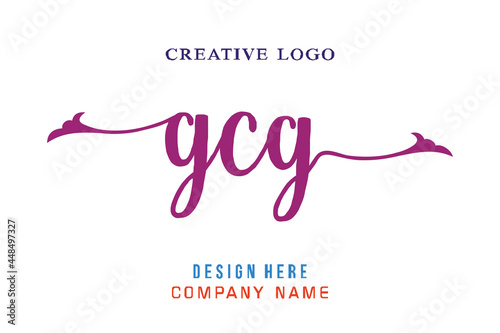 GCG lettering logo is simple, easy to understand and authoritative