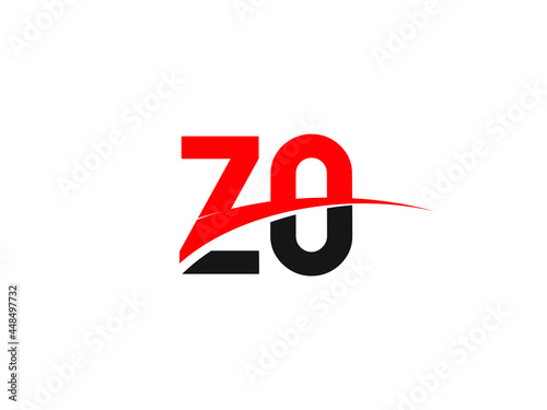 ZO Letter Initial Logo Design Template