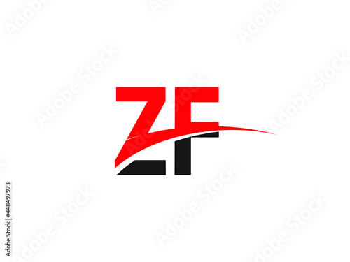 Free Download ZF Letter Initial Logo Design Template - GFXLoad