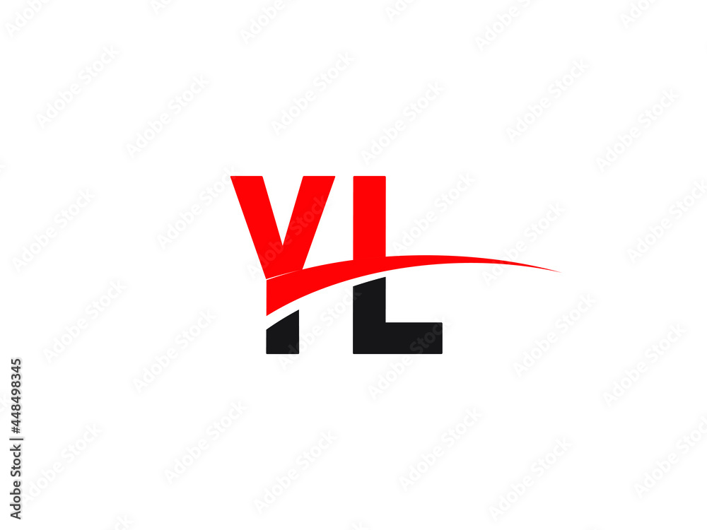 YL Letter Initial Logo Design Template