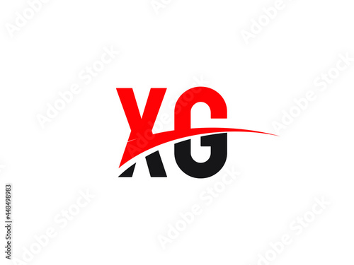 Free Download XG Letter Initial Logo Design Template - GFXLoad
