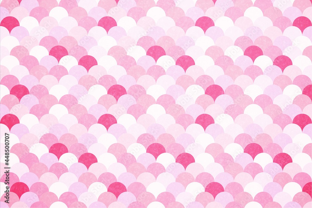 Scales pattern with spangle pattern. Glittery scaled background. Pinkish gradient texture. Scales pattern with spangle pattern. Glittery scaled background. Pinkish gradient texture.