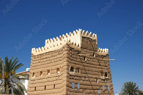 The house in arab village close Najran, Asir region, Saudi Arabia