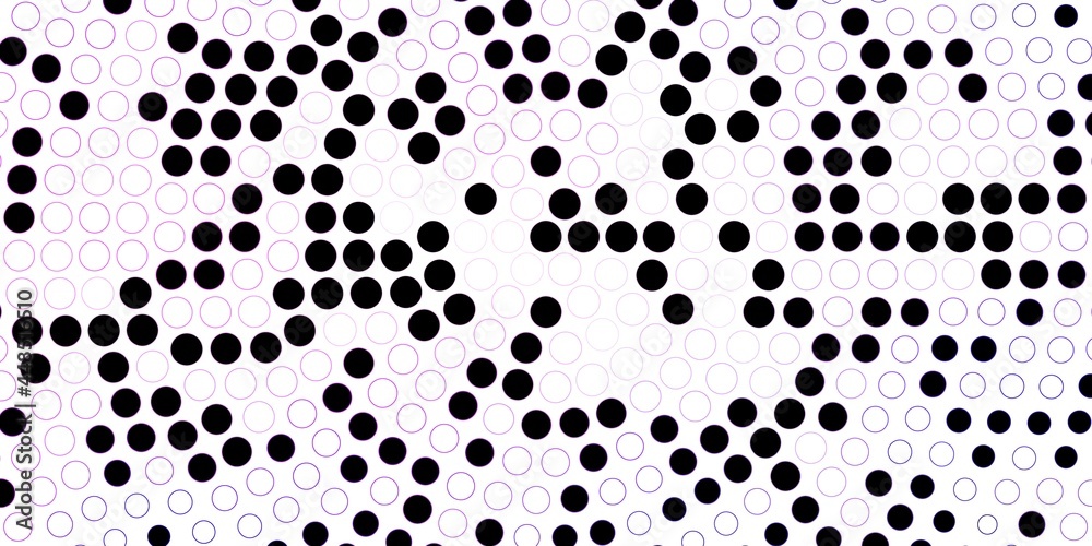 Dark Purple vector background with bubbles. Dark Purple vector background with bubbles.