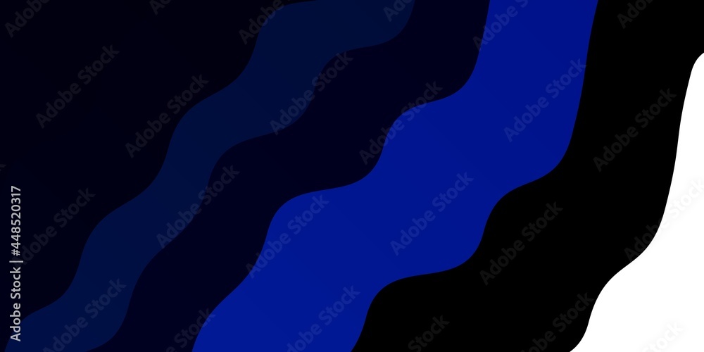 Dark BLUE vector background with bows.