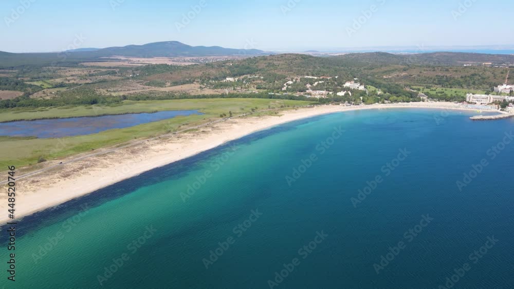 Aerial view of The Driver Beach near resort of Dyuni, Burgas Region, Bulgaria Aerial view of The Driver Beach near resort of Dyuni, Burgas Region, Bulgaria