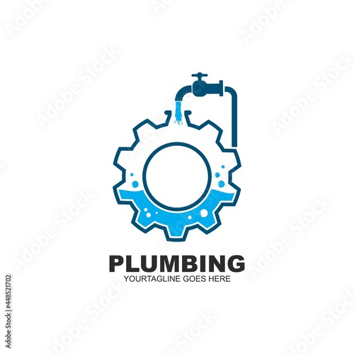 plumbing vector illustration icon