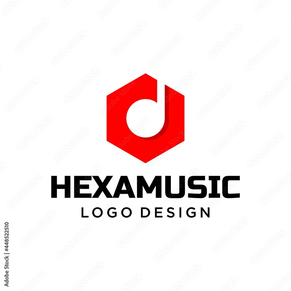 Logo about musical notes in a geometric red hexagon.
EPS10, Vector. Logo about musical notes in a geometric red hexagon.
EPS10, Vector.