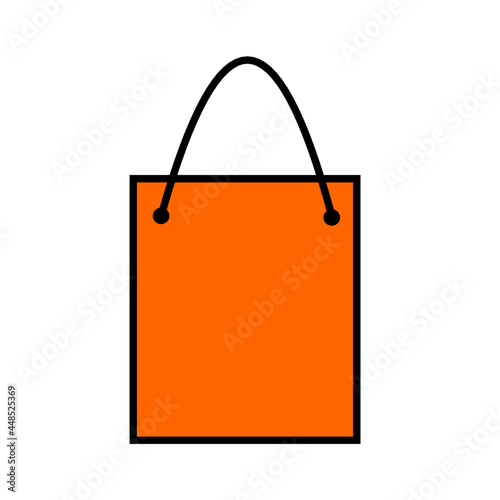 Illustration vector graphic of Tote Bag, suitable for shopping content