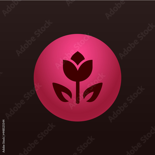 Flower - Sticker