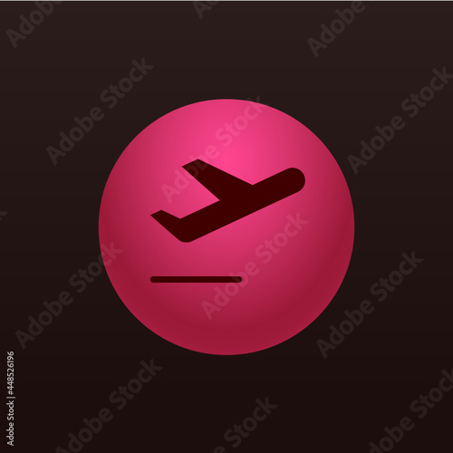 Departure - Sticker
