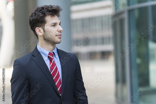 Young business man out of his office © Minerva Studio