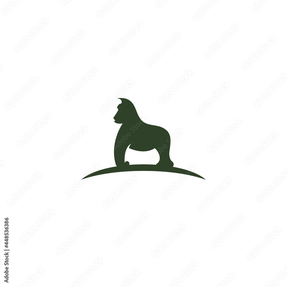 Gorilla Logo Simple
