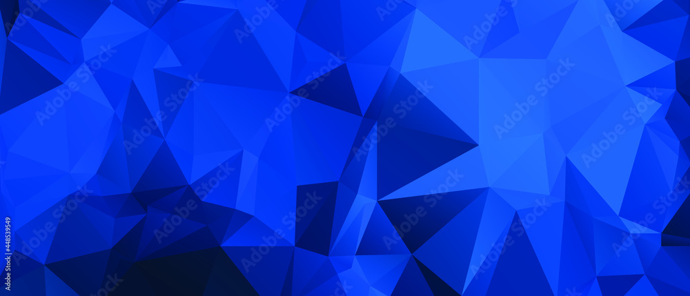 Blue Abstract Color Polygon Background Design, Abstract Geometric Origami Style With Gradient Blue Abstract Color Polygon Background Design, Abstract Geometric Origami Style With Gradient