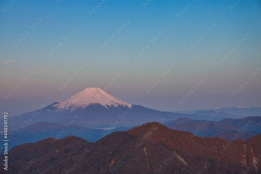 mt.fuji, fujiyama, fujisan 早朝の富士山