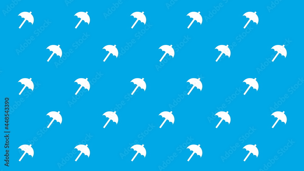 Umbrellas Pattern Background Umbrellas Pattern Background