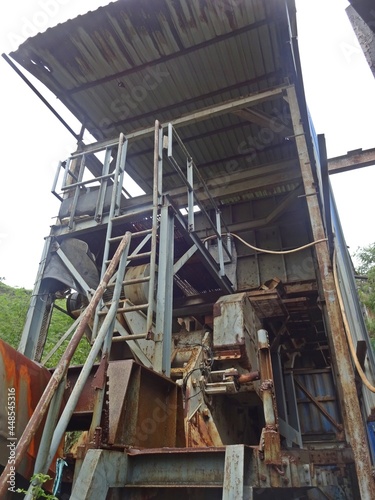 abandoned stone crusher plant in india