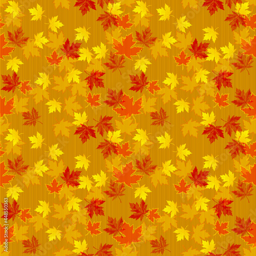 Autumn seamless pattern.