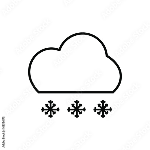 Weather icon vector set. Synoptic illustration sign collection. Weather forecast symbol or logo.
