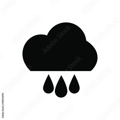Weather icon vector set. Synoptic illustration sign collection. Weather forecast symbol or logo.

