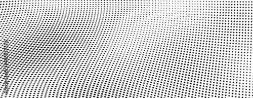 Abstract halftone wave dotted background