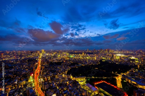 東京夜景 2021 渋谷 新宿 